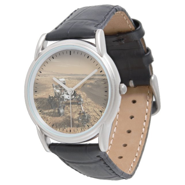 Mars 2020 rutschten auf der Oberfläche der Mars. Armbanduhr (Schrägansicht)