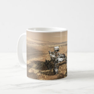 Mars 2020 rutschten auf der Oberfläche der Mars. Kaffeetasse