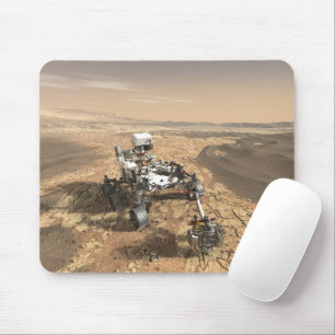 Mars 2020 rutschten auf der Oberfläche der Mars. Mousepad