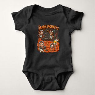 Mars Affen Baby Strampler
