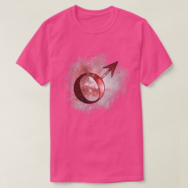 Mars Alchemy Symbol T-Shirt (Design vorne)