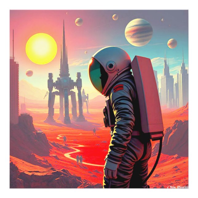 MARS ANFRAGEN 10 FOTODRUCK (Vorne)
