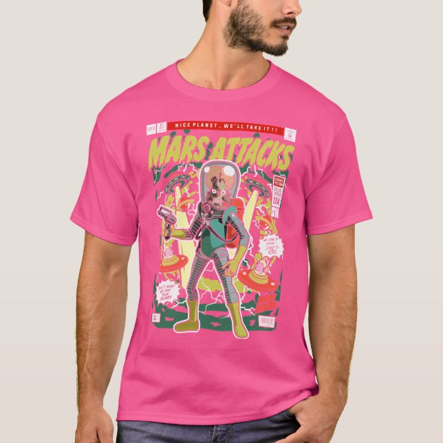 Mars-Angriffe T-Shirt (Vorderseite)