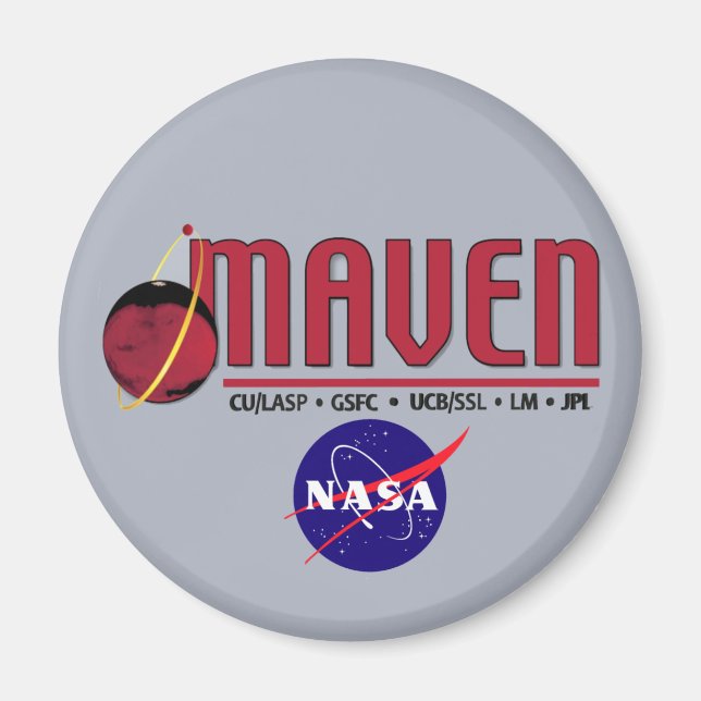 Mars Atmosphäre und flüchtige Evolution Magnet (Vorne)