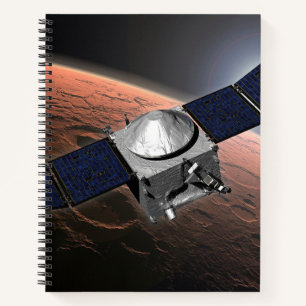 Mars Atmosphäre und Volatile Evolution Mission. Notizbuch