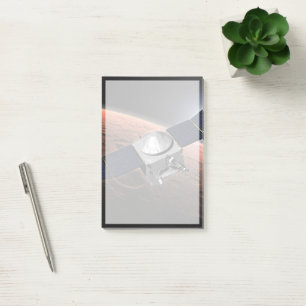 Mars Atmosphäre und Volatile Evolution Mission. Post-it Klebezettel