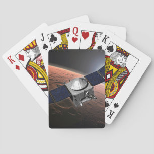 Mars Atmosphäre und Volatile Evolution Mission. Spielkarten