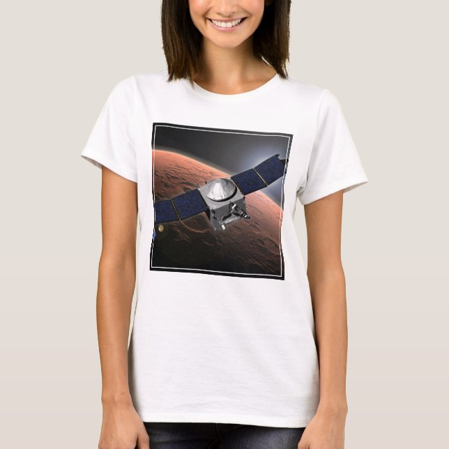 Mars Atmosphäre und Volatile Evolution Mission. T-Shirt (Vorderseite)