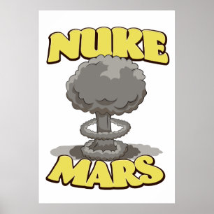 Mars atomisieren poster