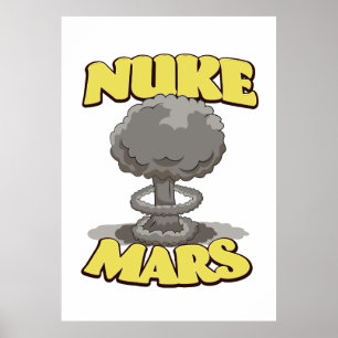 Mars atomisieren poster