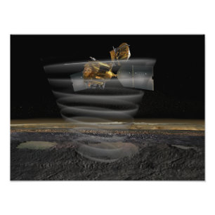 Mars Aufklärungsradar Orbiters Radar bei der Arbei Fotodruck