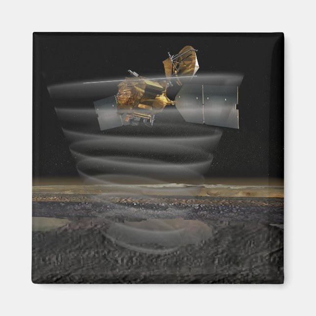 Mars Aufklärungsradar Orbiters Radar bei der Arbei Magnet (Vorne)