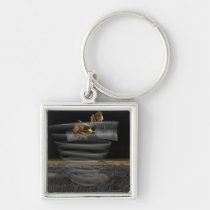 Mars Aufklärungsradar Orbiters Radar bei der Arbei Schlüsselanhänger