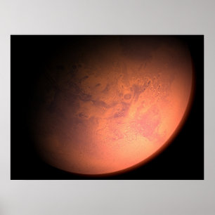 Mars-Bahn Poster
