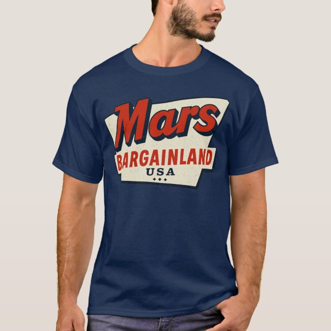 Mars Bargainland USA New Bedford, MA T-Shirt (Vorderseite)