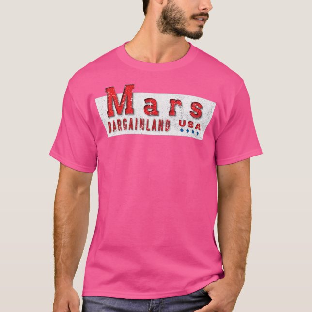 Mars Bargainland USA T - Shirt - New Bedford, MA (Vorderseite)