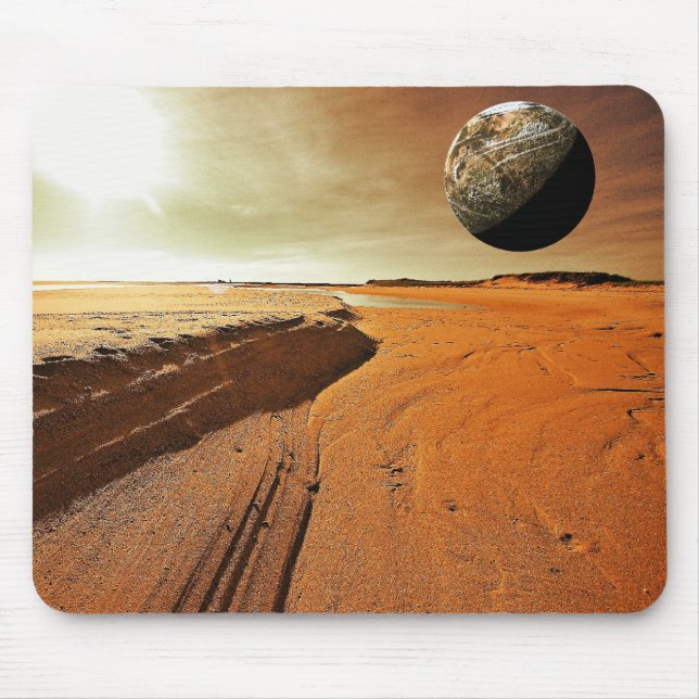 Mars Der Rote Planet Mauspad (Vorne)