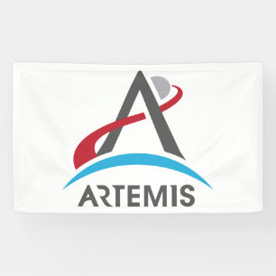 Mars des NASA Artemis-Programms 2024 Astronaut Banner