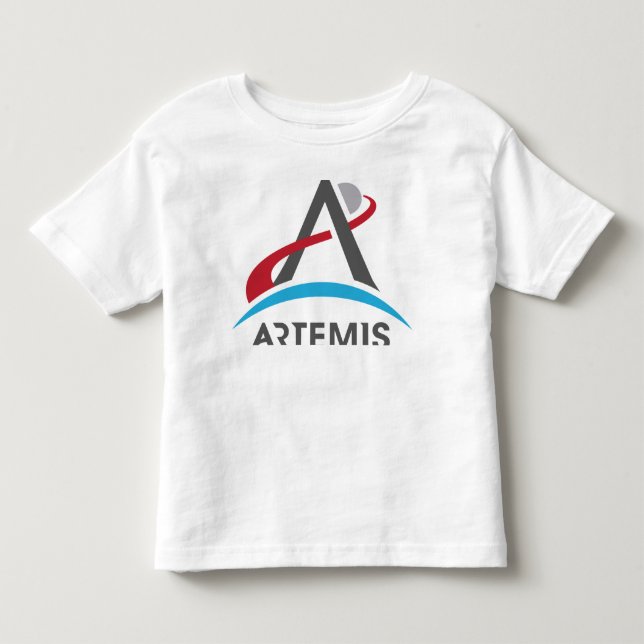 Mars des NASA Artemis-Programms 2024 Astronaut Kleinkind T-shirt (Vorderseite)