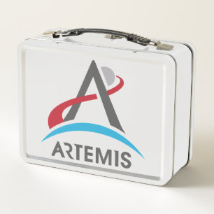 Mars des NASA Artemis-Programms 2024 Astronaut Metall Brotdose