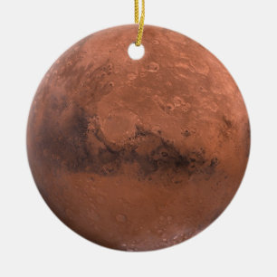 Mars des Roten Planeten Keramik Ornament