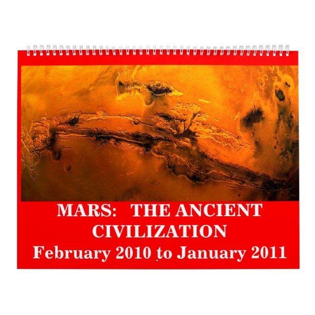Mars:  die alte Zivilisation Kalender (Titelbild)
