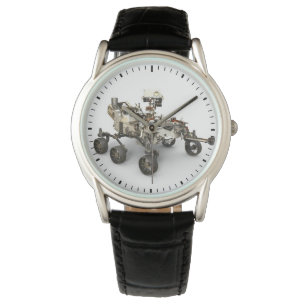 Mars durchhalten sich auf weißem Hintergrund. Armbanduhr