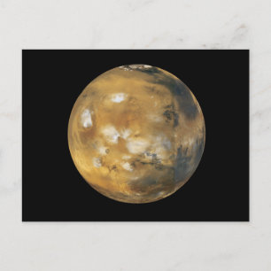 Mars!  Ein schönes Bild aus dem All.  NASA Postkarte