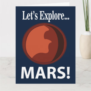 Mars entdecken Mars Karte