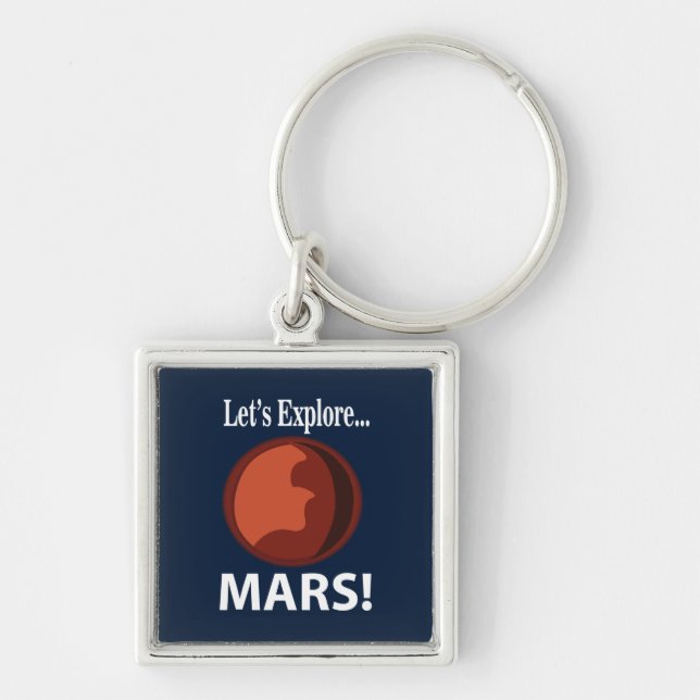 Mars entdecken Mars Schlüsselanhänger (Vorne)