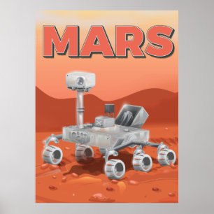Mars-Erkundungsrennen Poster