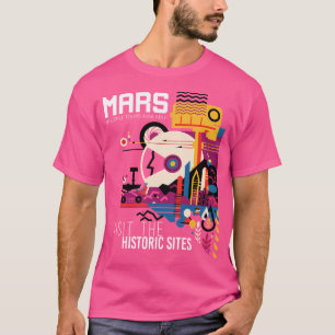 Mars Expedition Historische Stätten - Exoplanetour T-Shirt
