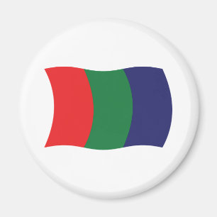 Mars Flag Magnet