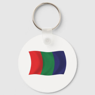 Mars Flag Schlüsselanhänger