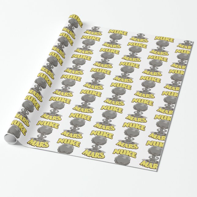 Mars Geschenkpapier (Ungerollt)