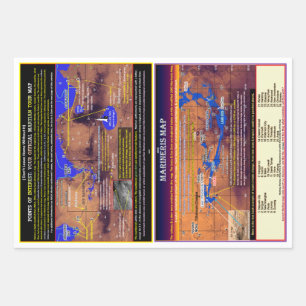 Mars Geschenkpapier Set