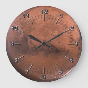 Mars Große Wanduhr