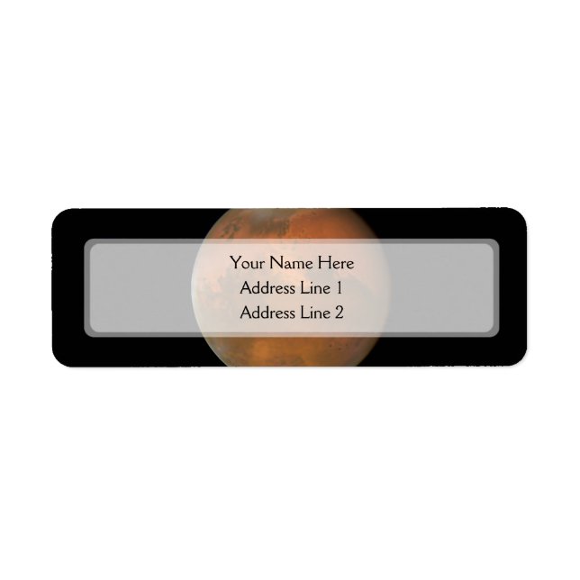 Mars (Hubble Telescope) (Vorne)