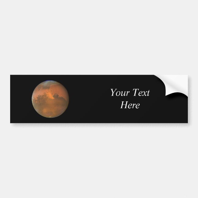 Mars (Hubble Teleskop) Autoaufkleber (Vorne)