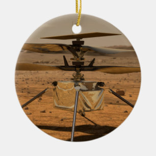 Mars Hubschrauber für den Einfallsreichtum Keramik Ornament
