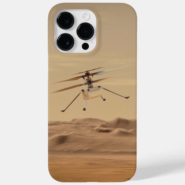 Mars Hubschrauberflug Case-Mate iPhone Hülle (Rückseite)