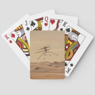 Mars Hubschrauberflug Spielkarten