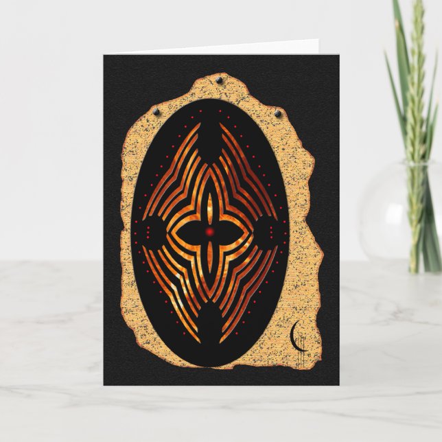 Mars in der Erholung Karte (Vorderseite)