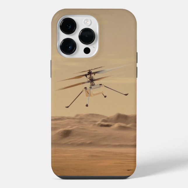 Mars Ingenuity-Hubschrauberflug iPhone Hülle (Rückseite)