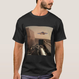 Mars InSight Alien UFO Saucer Begegnung T-Shirt
