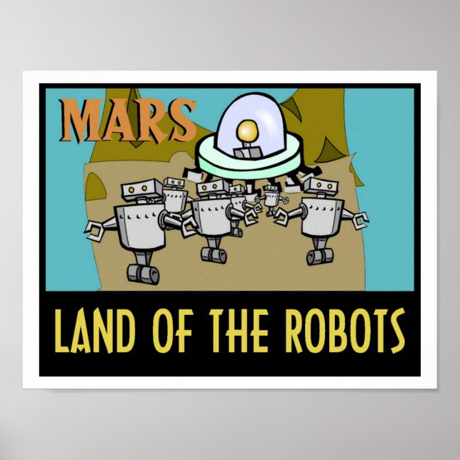 MARS - LAND DES ROBOTERPOSTER POSTER (Vorne)