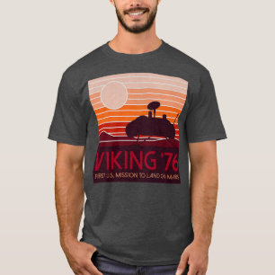 Mars landen am 20. Juli 1976 auf dem Wikinger Plan T-Shirt