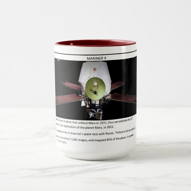 Mars Mariner 9 Tasse (Zentrum)