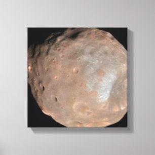 Mars-Mond Phobos Leinwanddruck