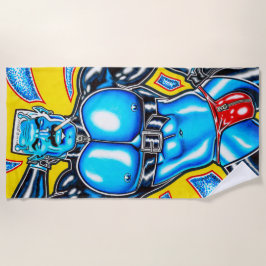 Mars-Muskeln Strandtuch